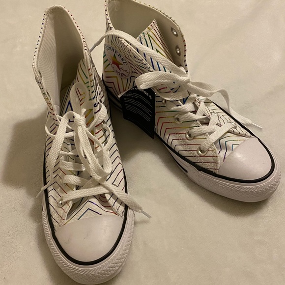 Converse Shoes - Colorful Star Converse Size 7